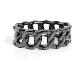 Forged in Fame Black Bracelet