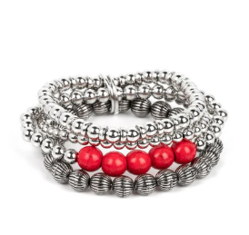 Wildland Wanderer Red Bracelet