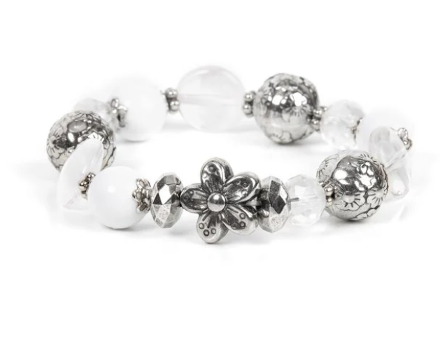 Pretty Persuasion White  Bracelet