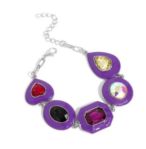 Glazed Guest Purple Bracelet