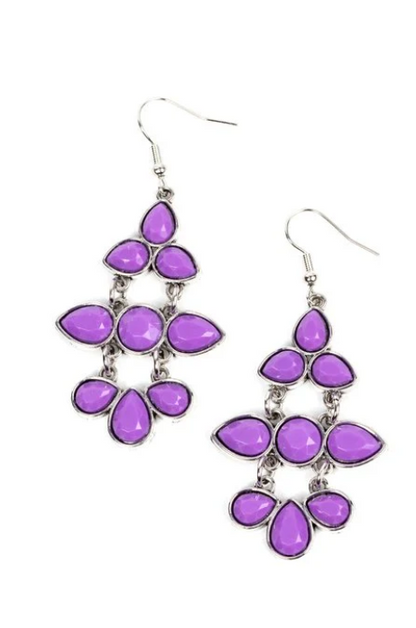 Bay Breezin Purple Earring