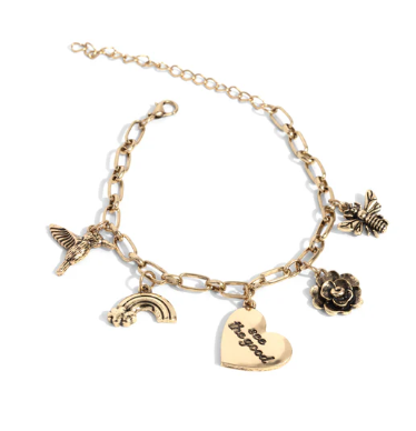 Positive Outlook Gold Bracelet