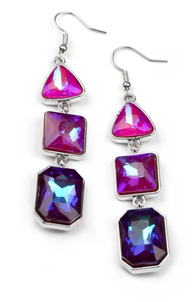 Cosmic Culture Purple Earring