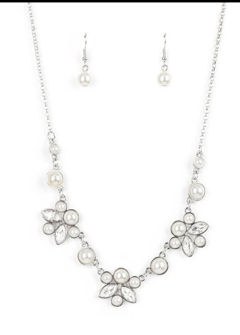 Royally Ever After White Necklace