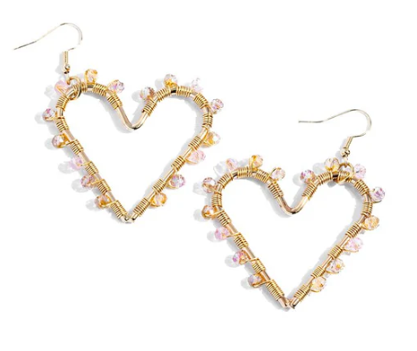 Heart of Your World Gold Earring