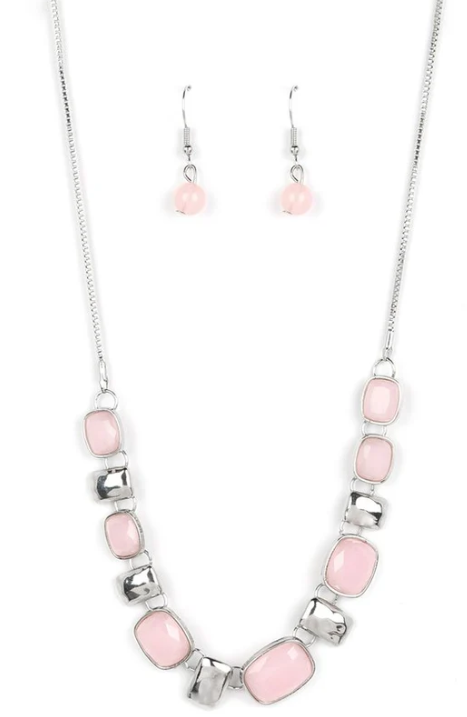 Polished Parade Pink Necklace