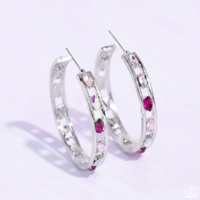 The Gem Fairy Pink Earrings
