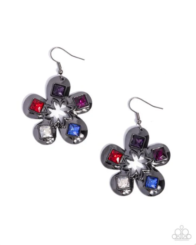 Circus Conservatory Black Earrings