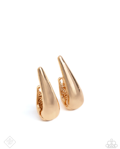Positive Change Gold Earrings