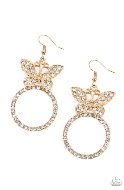 Paradise Found Gold Earrings