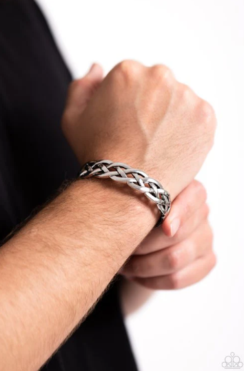 Celtic Cuff Silver Bracelet