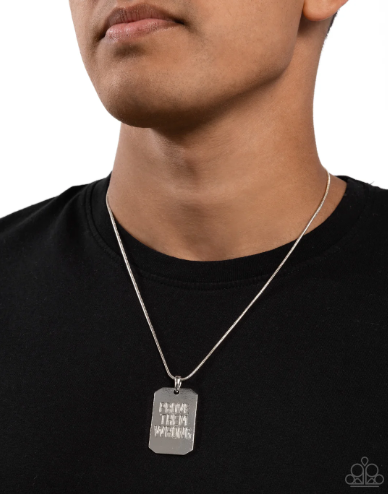 Prove Them Wrong Silver Necklace
