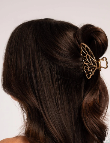 Gliding Grace Gold Hair Clip