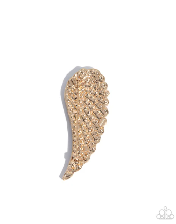 Angelic Affections Gold Brooch