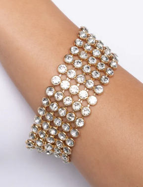 GLASSY GALLERY GOLD BRACELET