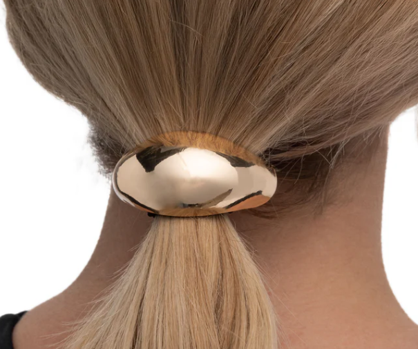 STRIKING SELFIE GOLD HAIR TIE