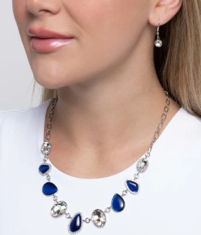 ROYAL READY BLUE NECKLACE