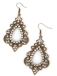 FIT FOR A DIVA BRASS EARRING