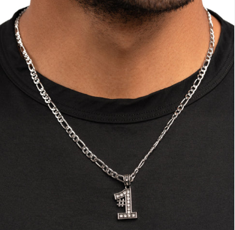 Team Number White Necklace