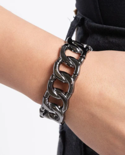 Forged in Fame Black Bracelet