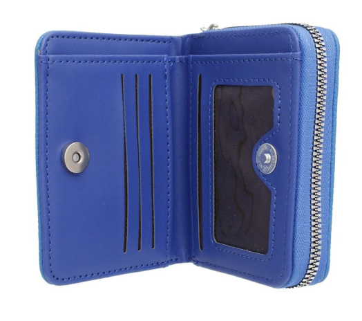 Zeta Phi Beta Sorority Paraphernalia Women's Keychain Zipper Wallet