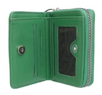 Alpha Kappa Alpha Sorority Paraphernalia Women's Keychain Zipper Wallet