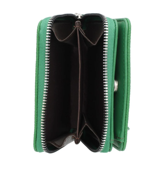 Alpha Kappa Alpha Sorority Paraphernalia Women's Keychain Zipper Wallet