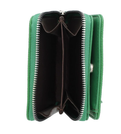 Alpha Kappa Alpha Sorority Paraphernalia Women's Keychain Zipper Wallet