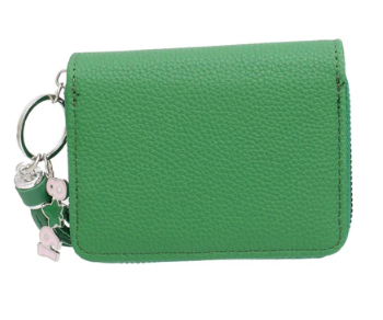 Alpha Kappa Alpha Sorority Paraphernalia Women's Keychain Zipper Wallet