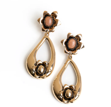 Profound Plenty Orange Post Earring