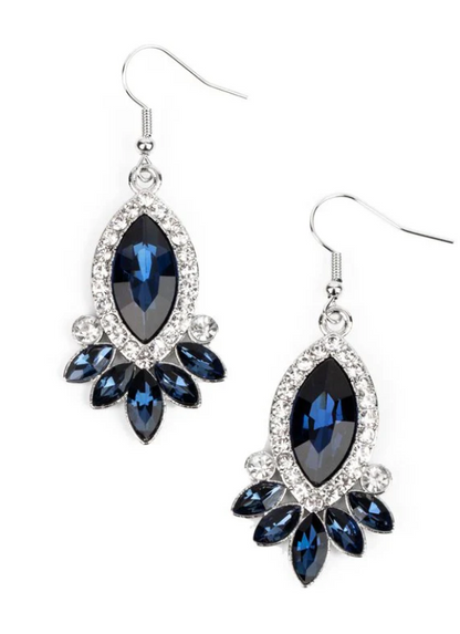 Prismatic Parade Blue Earring