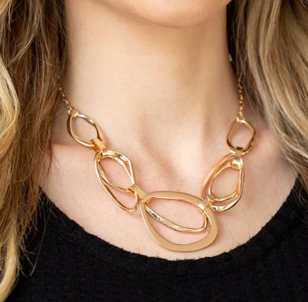Prehistoric Heirloom Gold Necklace