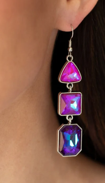 Cosmic Culture Purple Earring