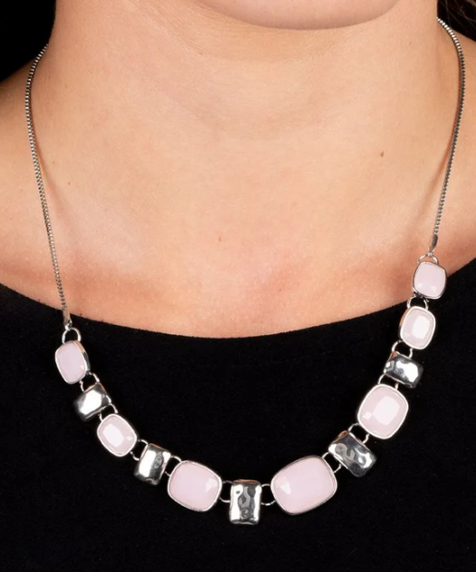 Polished Parade Pink Necklace