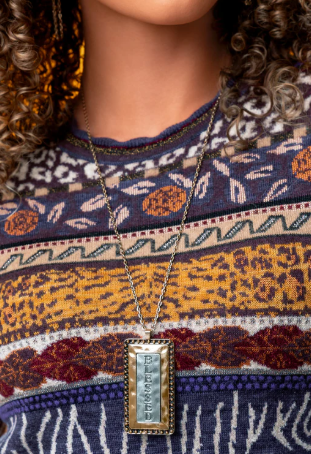 Bountifully Blessed Gold Necklace