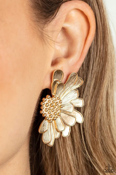 Farmstead Meadow Gold Earring