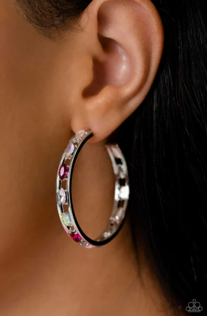The Gem Fairy Pink Earrings