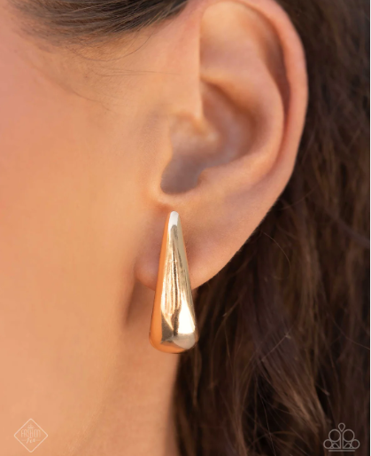 Positive Change Gold Earrings