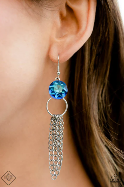 Arthurian A-Lister Blue Earrings