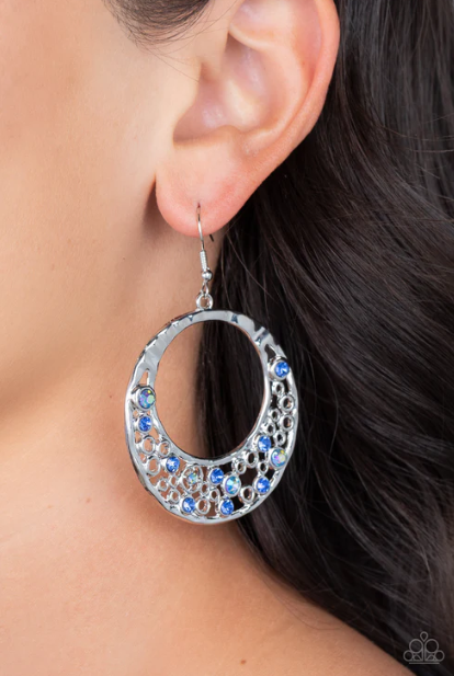 Enchanted Effervescence Blue Earrings