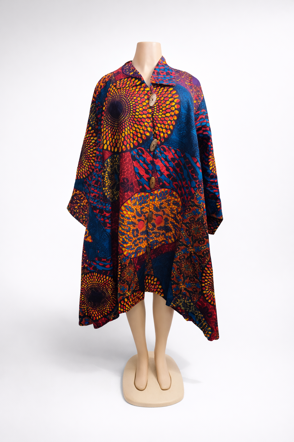 Bold Mosaic Statement Dress