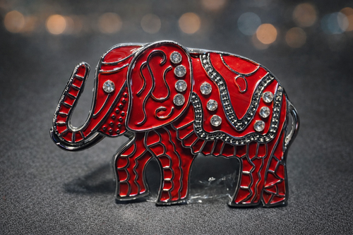 Delta Sigma Theta Red Elephant Legacy Bracelet