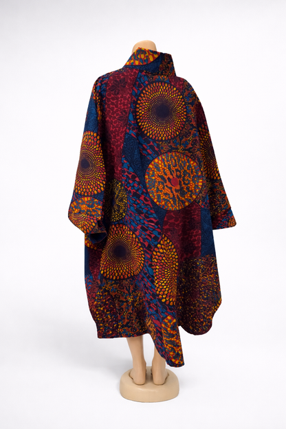 Bold Mosaic Statement Dress