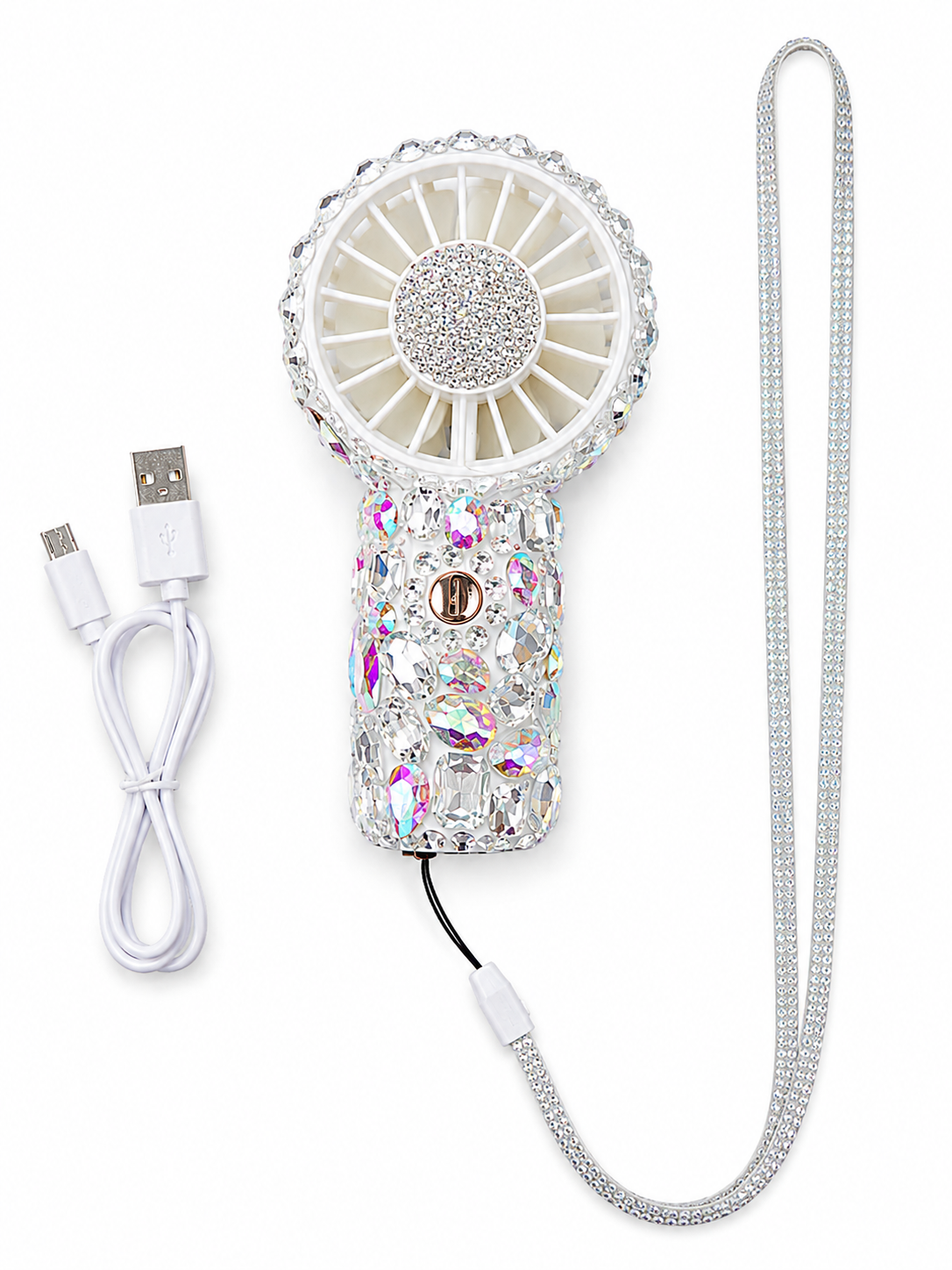 Mini Bling Rechargeable Fan