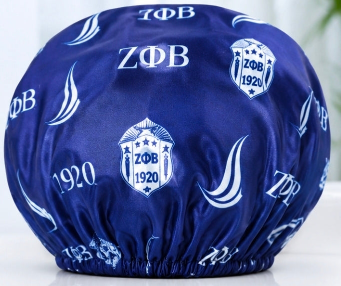 Zeta Phi Beta Shower Cap